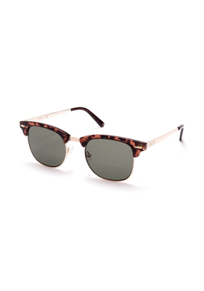 Brown Injected Sunglasses