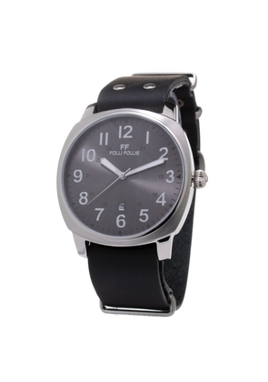 Black Leather Watch