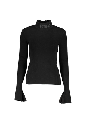 Black Cotton Sweater - XS