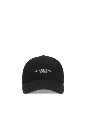 Givenchy Black Cotton Cap (Baseball Hat) - UNI
