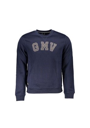Gianmarco Venturi Blue Cotton Sweatshirt - XL