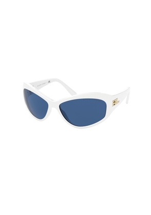 White Resin Sunglasses