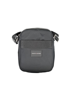 Black Polyester Shoulder Bag