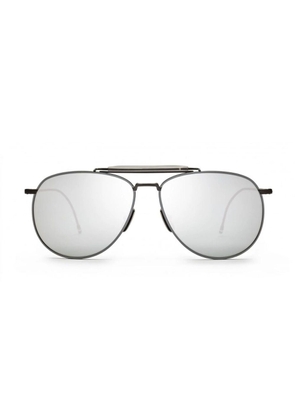 Thom Browne Gray Titanium Sunglasses