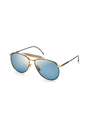 Thom Browne Gold Titanium Sunglasses