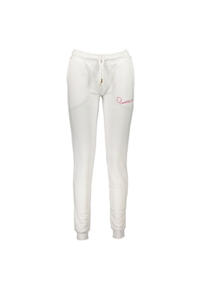 Cavalli Class White Cotton Pant - XS