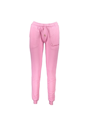 Cavalli Class Pink Cotton Pant - XS