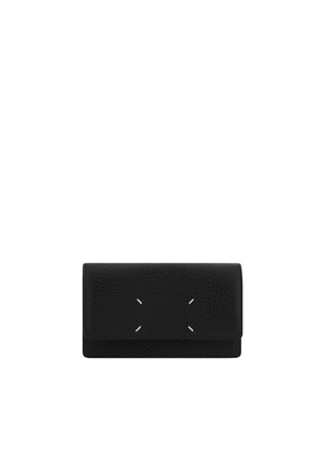 Margiela Black Calf Leather Bos Taurus Wallet