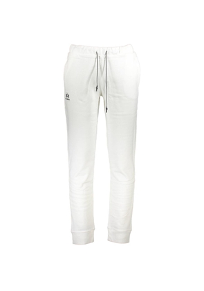 La Martina White Cotton Pant - M