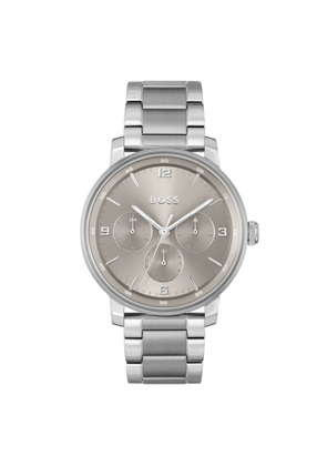 Hugo Boss Gray Stainless Steel Dress Watch