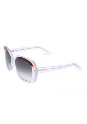 White Acetate Sunglasses