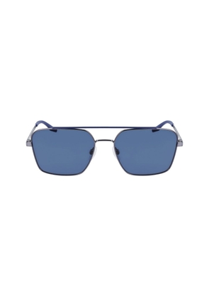 Gray Metal Sunglasses