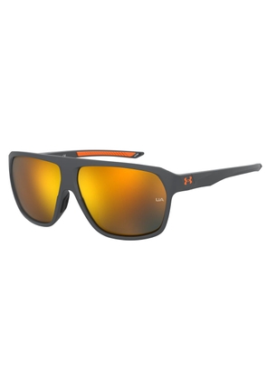 Gray Resin Sunglasses