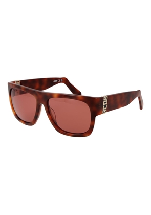 Brown Unisex Sunglasses