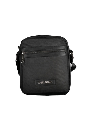 Black Polyester Shoulder Bag
