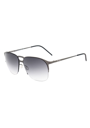 Gray Metal Sunglasses