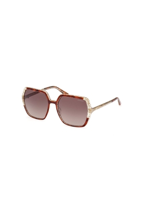 Guess Brown Resin Sunglasses