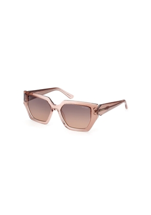 Guess Brown Resin Sunglasses