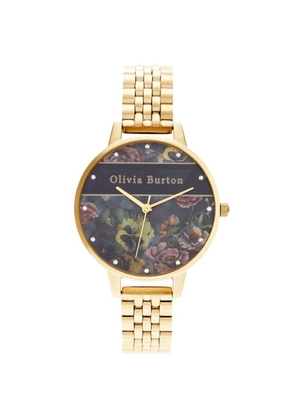 Gold Stainless Steel Watch