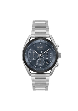 Hugo Boss Gray Stainless Steel Dress Watch