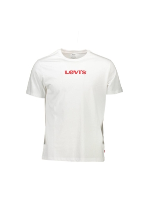 White Cotton Men T-Shirt - XXL