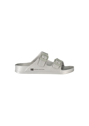 Gray Plastic Women Sandal - EU38/US8