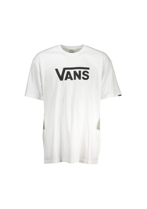 White Cotton Men T-Shirt - XS