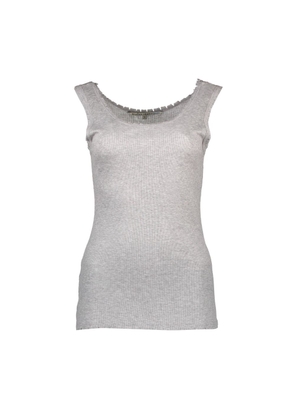 Gray Viscose T-Shirt - XS