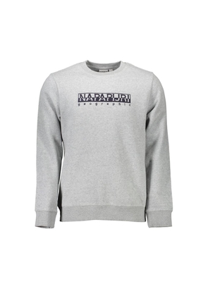 Gray Cotton Sweatshirt - XXL