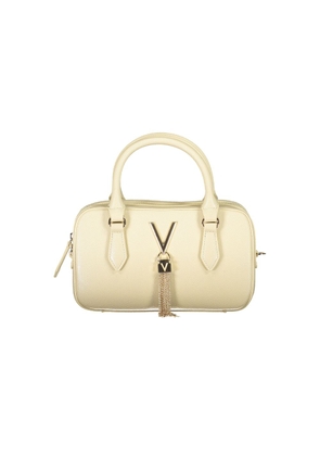 Beige Polyethylene Women Handbag