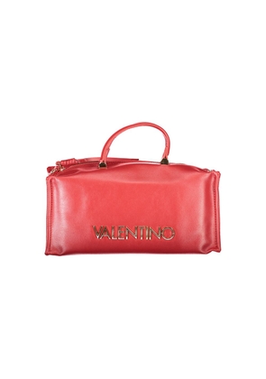 Red Polyethylene Women Handbag