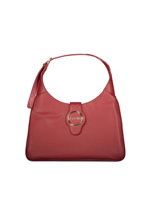 Red Polyethylene Women Handbag