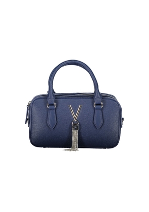 Blue Polyethylene Women Handbag