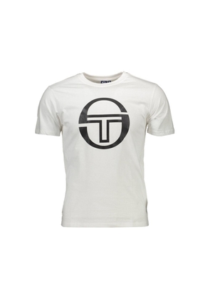 White Cotton Men T-Shirt - XL