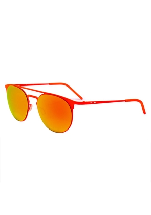 Orange Metal Sunglasses