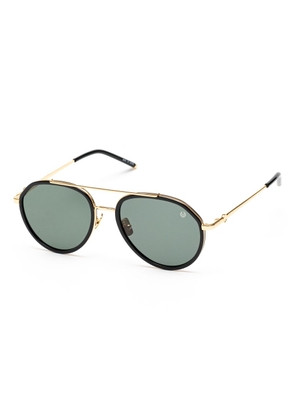 Gold Stainless Steel Sunglasses