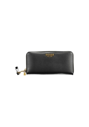 Black Polyethylene Women Wallet