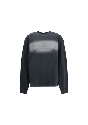 Alexander Wang Black Cotton Sweatshirt - XS