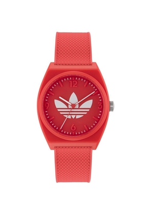 Red Silicone Watch
