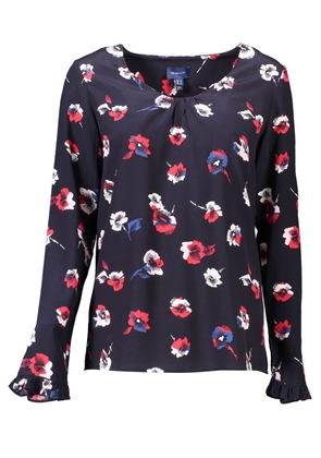 Chic Long-Sleeved V-Neck Sweater in Blue - 42