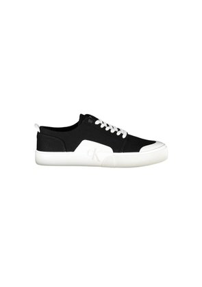 Black Recycled Material Men Sneaker - EU41/US8