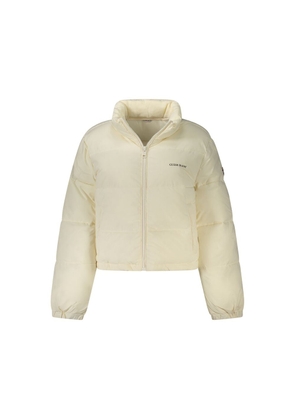 Guess Jeans White Polyester Women Jacket - L