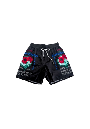 Black Polyester Swimwear - M