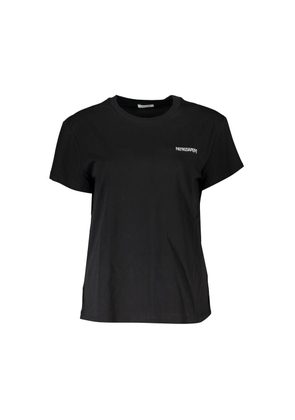 Black Cotton Tops & T-Shirt - XS