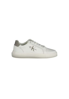 White Leather Men Sneaker - EU40/US7