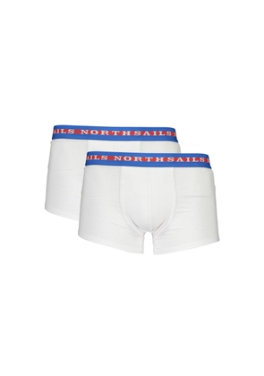 White Cotton Men Boxer - S