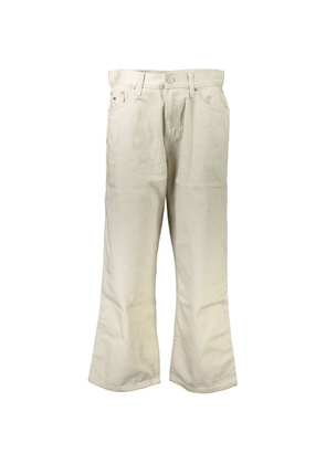Beige Cotton Jeans & Pant - 26 L28