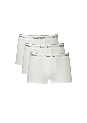 White Cotton Men Boxer Short - XXL