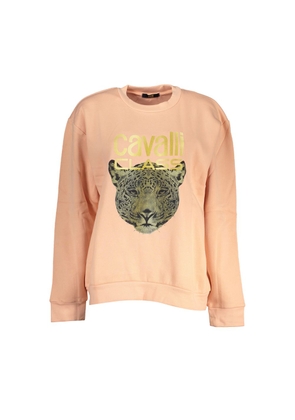 Pink Cotton Sweater - S