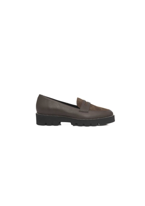 Cerruti 1881 Brown Cowhide Loafer - EU38/US8